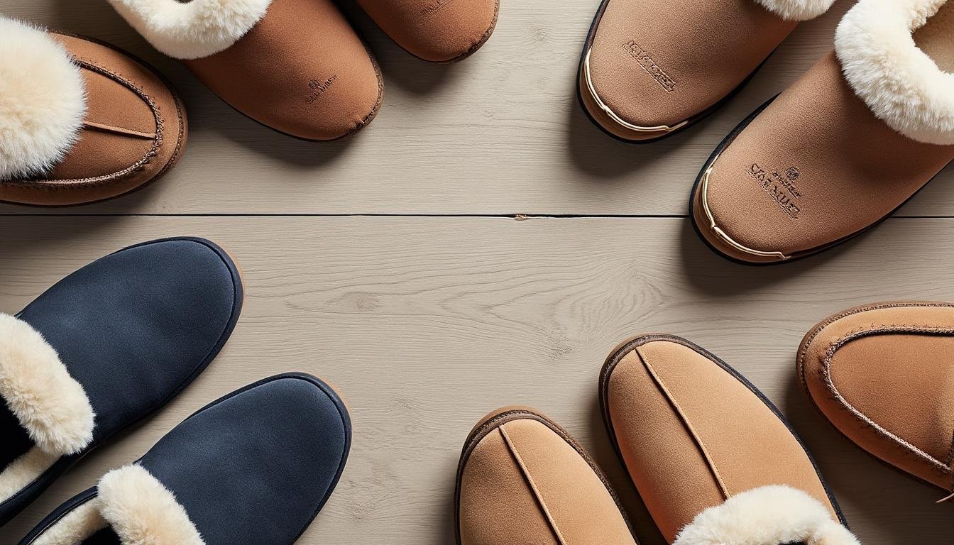 découvrez le confort ultime avec nos chaussons en peau de mouton pour homme. doux, chauds et élégants, ils vous assurent bien-être et chaleur à la maison tout l'hiver.