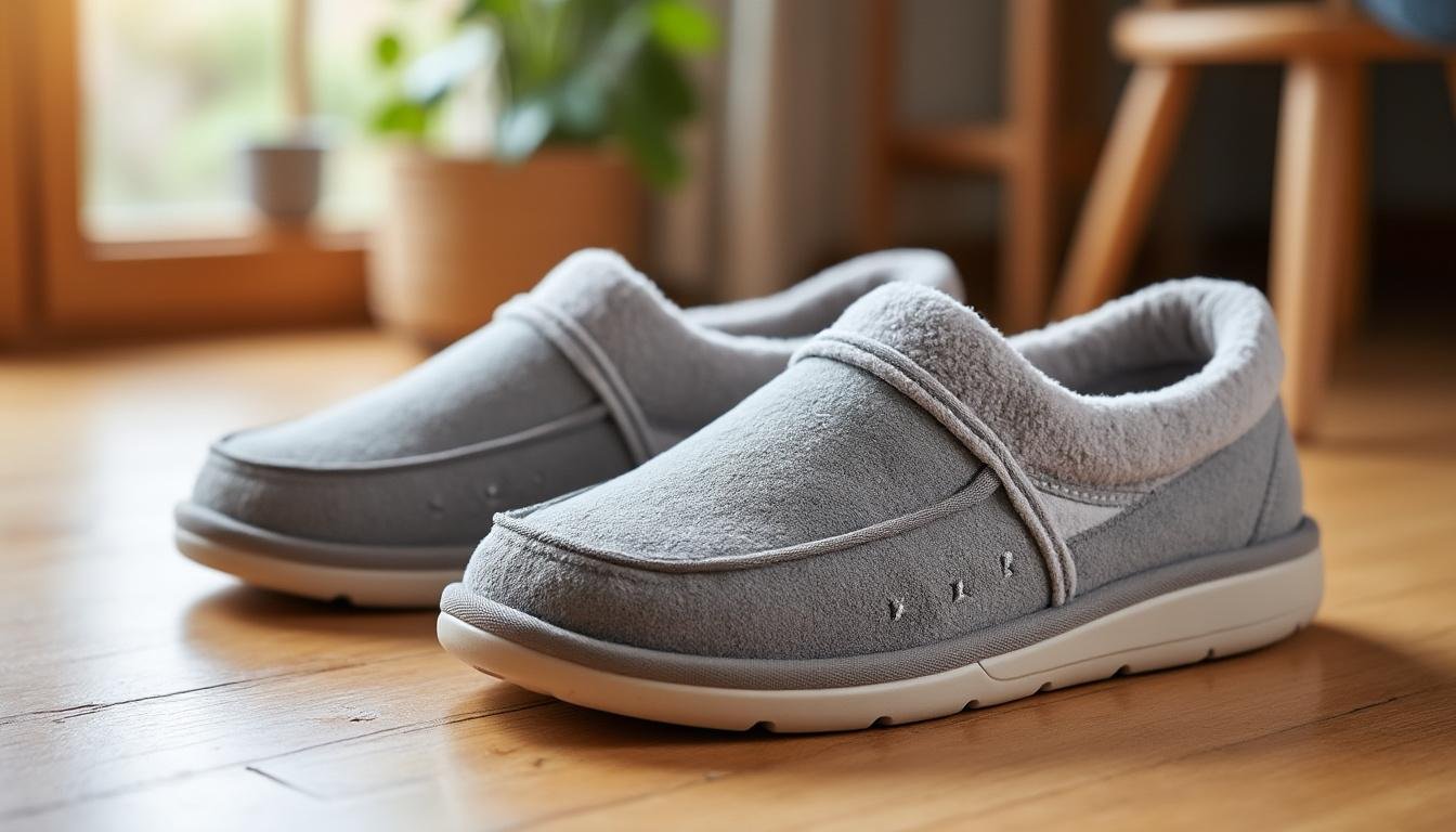 découvrez le confort ultime avec la pantoufle papy : une chaussure d'intérieur chaleureuse, idéale pour chouchouter vos pieds au quotidien. profitez d'une douceur inégalée et d'un maintien optimal !