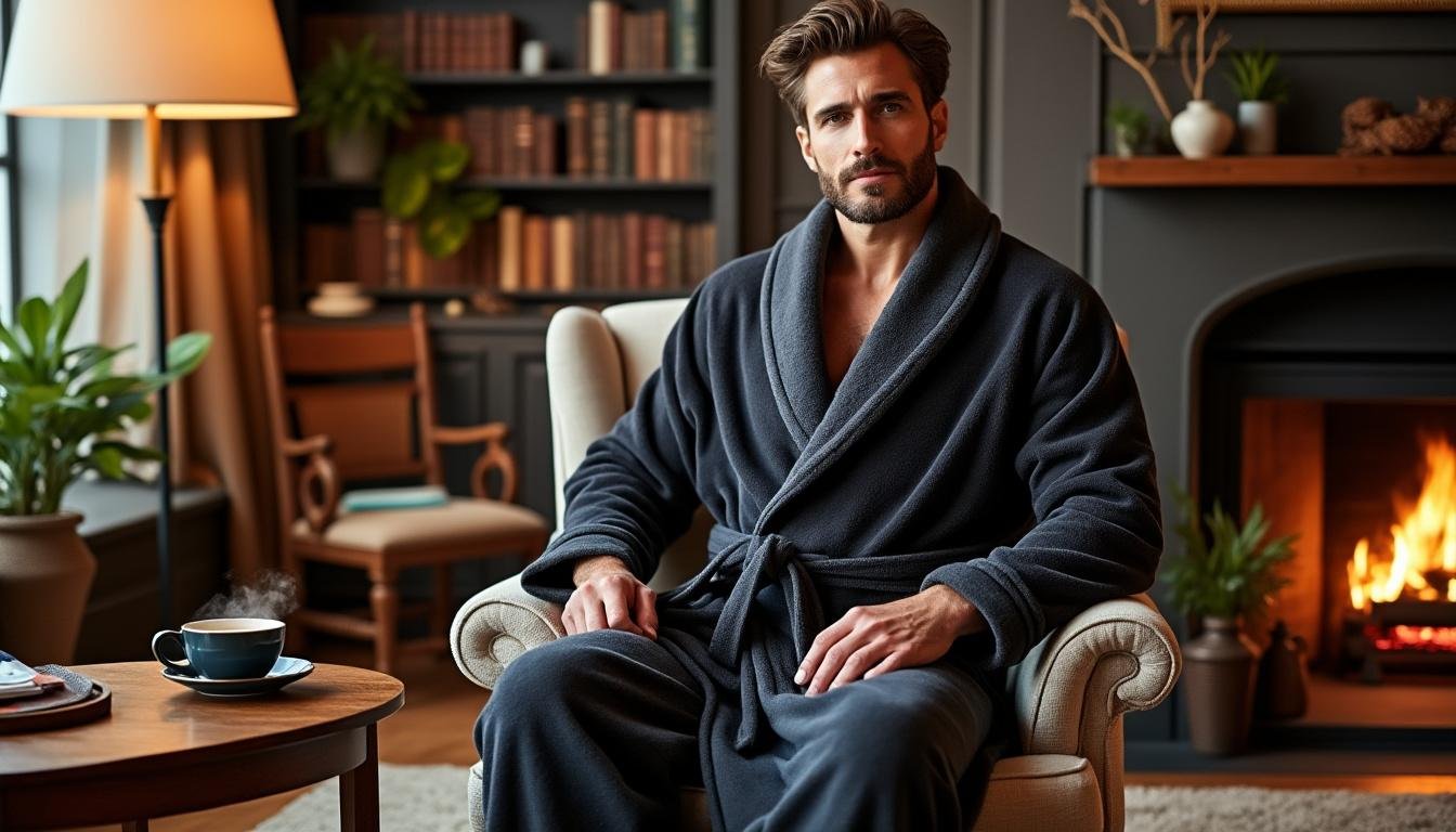 découvrez le peignoir en laine des pyrénées, alliant luxe, chaleur et confort. profitez d’un vêtement doux et authentique pour des moments cocooning inégalés chez vous.