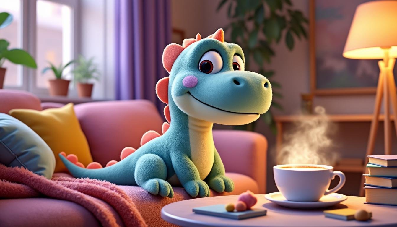 Pilou pilou dinosaure : offrez une touche de fun et de douceur à vos soirées cocooning !
